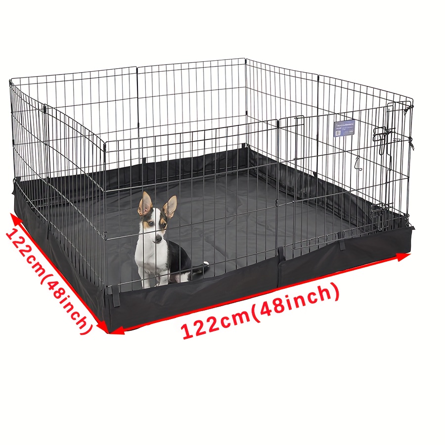 waterproof dog playpen mat fits square metal exercise pens Temu - Main Image
