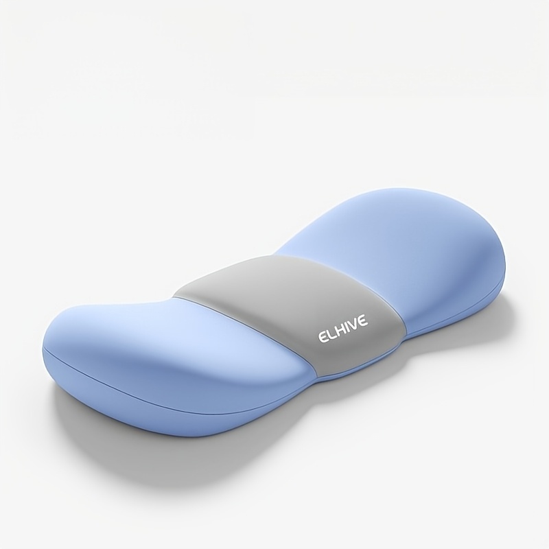 TEMU Cuscino Lombare per Letto - Design Ergonomico a , Avvolgimento 3D in Vita e Culla Curva, Supporto Ingegnerizzato a Zona per Schiena/Fianchi,