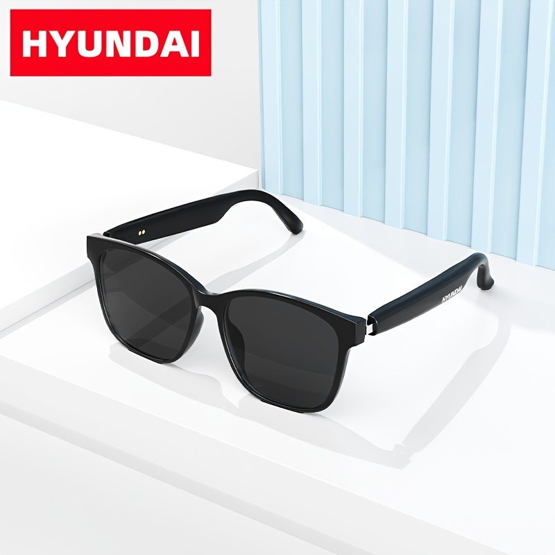 TEMU Hyund Smart Glasses With Instant Voice Translation & Premium Stereo Audio - , Usb-powered, 9-hour For Travel & Everyday Use