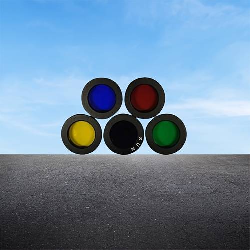 5pcs astronomical telescope filter set 1 25 optical glass filters for sun moon nebula for galaxy viewing essential accessories for