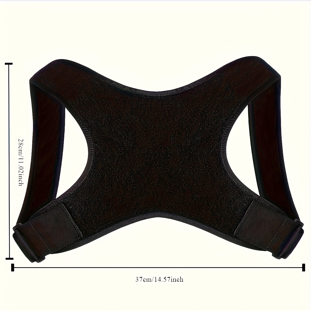 Cinturón corrector de postura ajustable - Soporte ergonómico de la columna cervical, diseño de malla transpirable, no necesita energía, tamaño único que se adapta a todos para uso diario y espalda, cinturón corrector de postura, cinturón cómodo, cinturón seguro