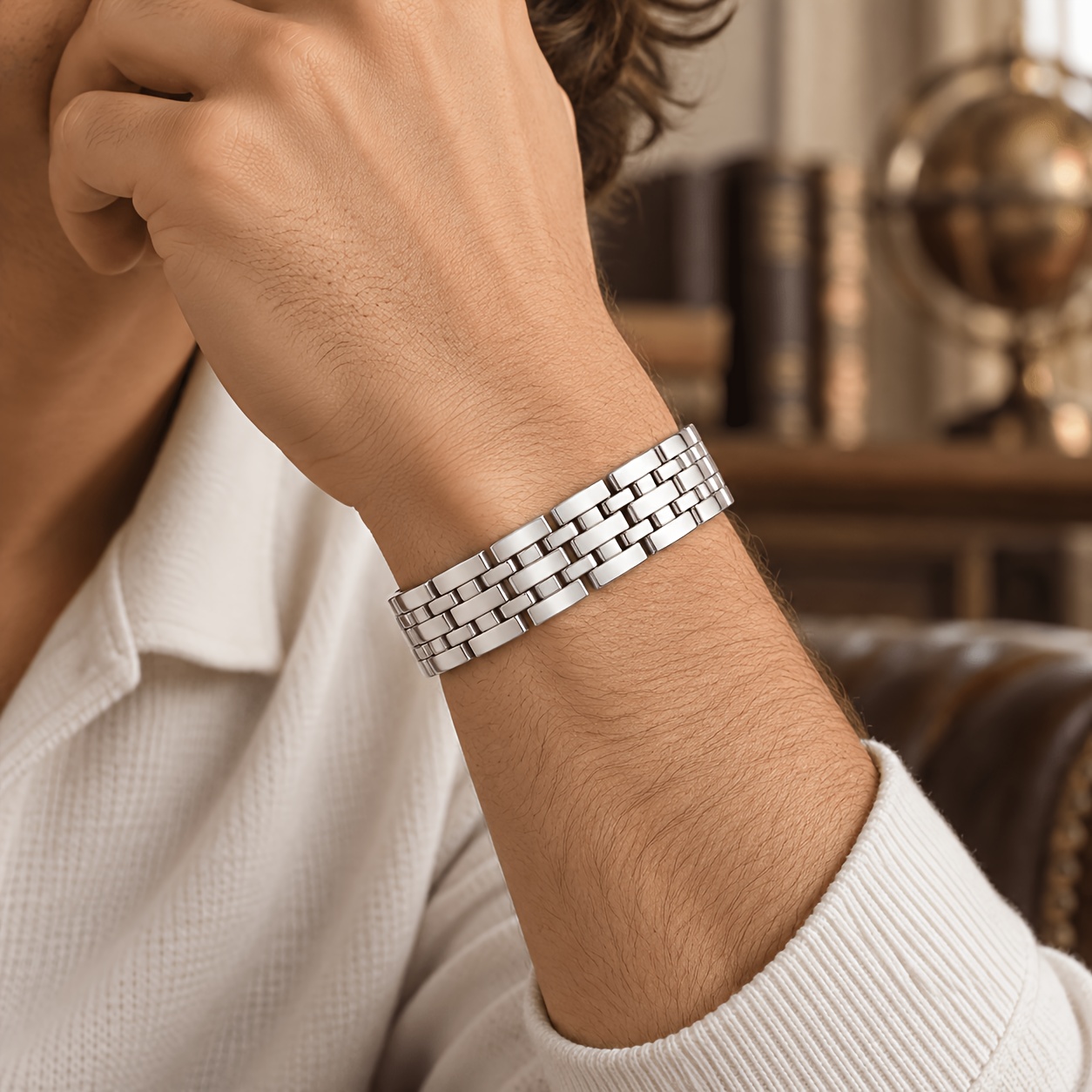 Latest Retro Easy Magnetic Bracelet, Unisex Gift