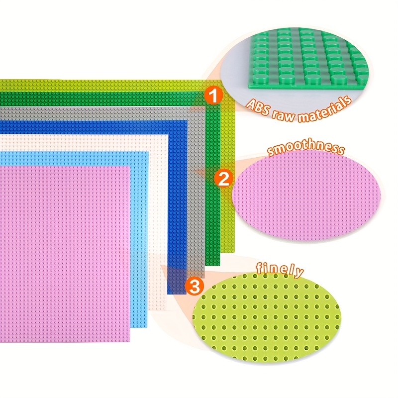 1pc 48 64 Dot Grid Single Sided Base Plate Building Blocks Halloween Theme