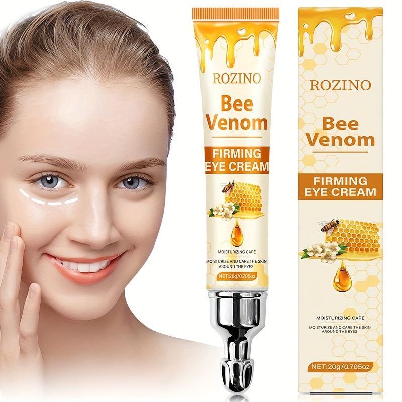 Image of Tube Of Bee Venom Eye Cream, Eye Care, Natural Plant Extract, Suitable For Face, Eyes And Lips, Moisturizing Eyes, Male And Female, Stabilize Condition Of , And Your Clear Eyes, Holiday Gift Must