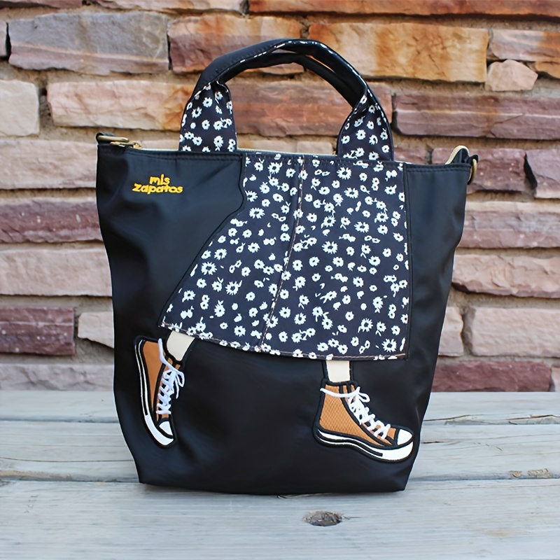 Miszapatos 3-in-1 Backpack, Fashion Printed Handbag Crossbody And Shoulder Bag