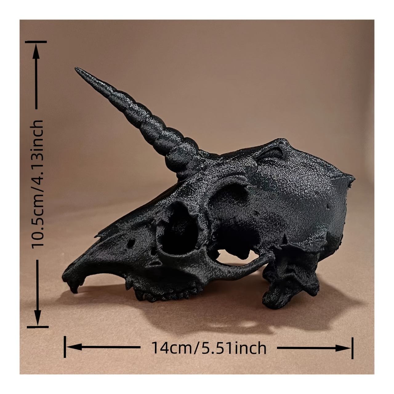 TEMU Collectible Figurines / 1pc Set - Unicorn Figurine Ornament, Painted, Is A Good Home Ornament Decoration, Very Suitable For Graduation Season,