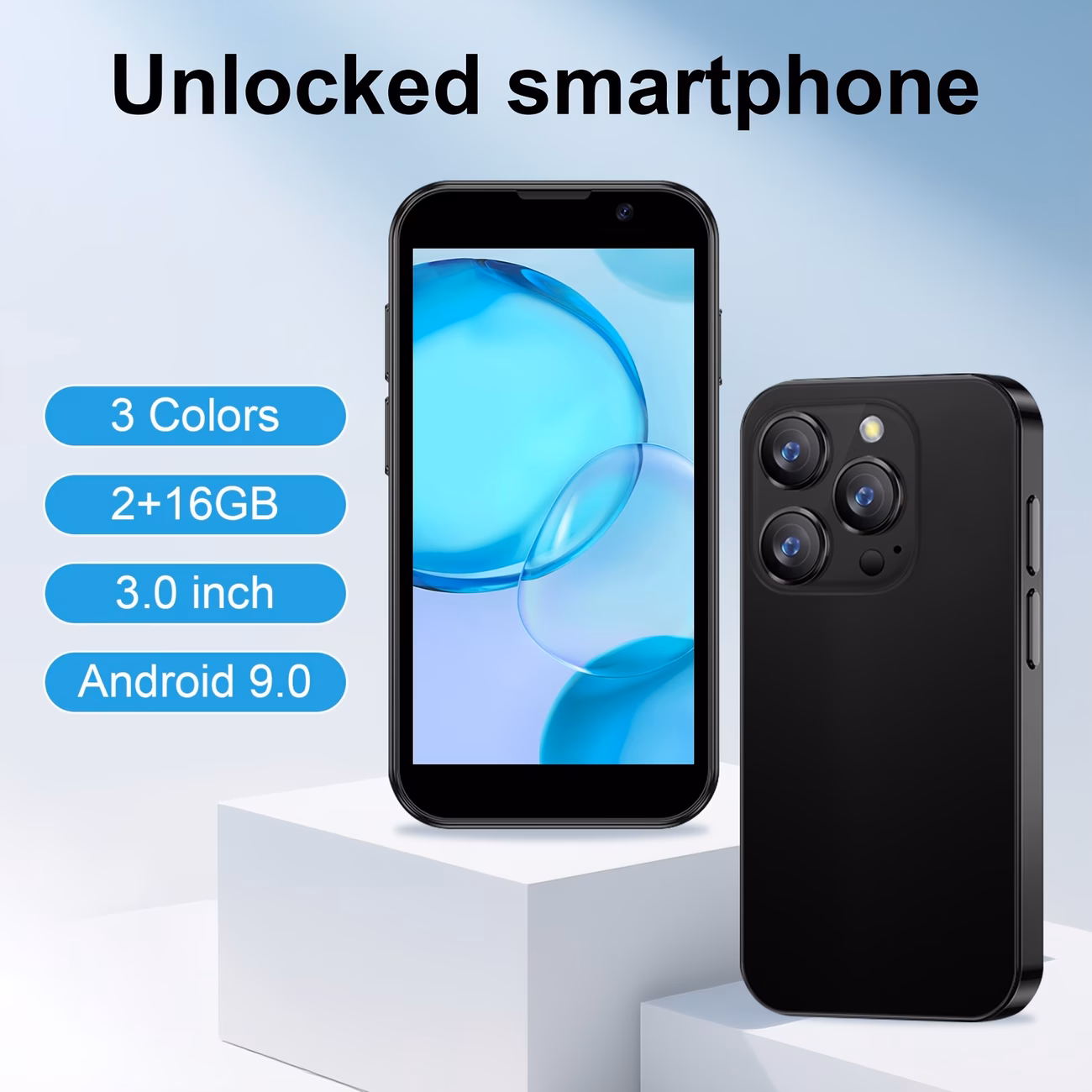 mini smartphone the mobile phone super small 0 unlocked 2gb 16gb rom tiny backup phone phone case type c cable and screen protector ideal for gifts Product details 4