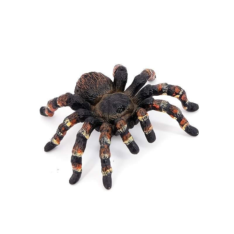 Image of Realistic Props Lifelike Tarantula Halloween Decorations Tarantula Model Plastic Fake Lifelike Scary Halloween Prank For Porch Haunted Accessories, Christmas Thanksgiving Birthday Gift For Kids