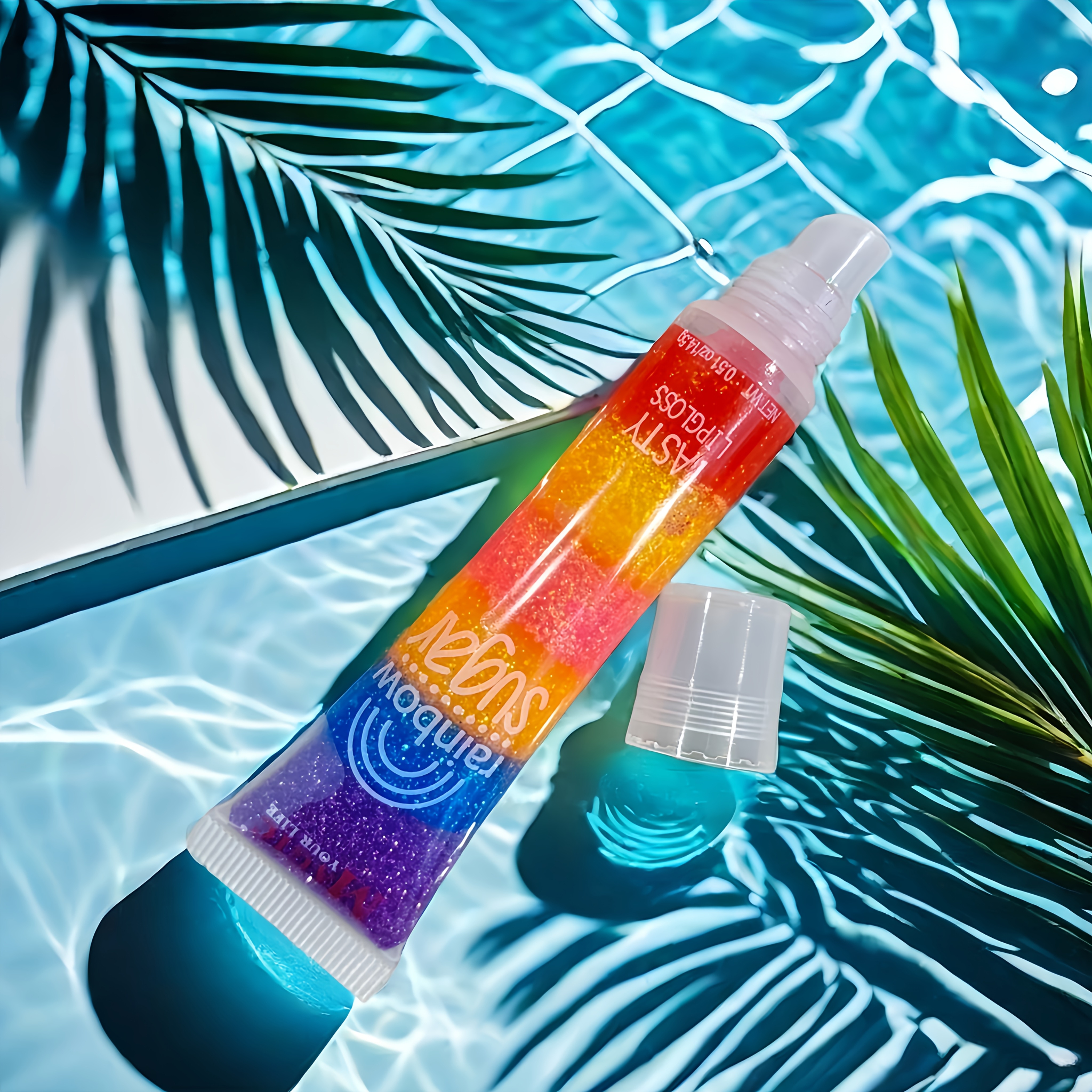 Image of Lc611 - Single Rainbow Mirror Lip Gloss