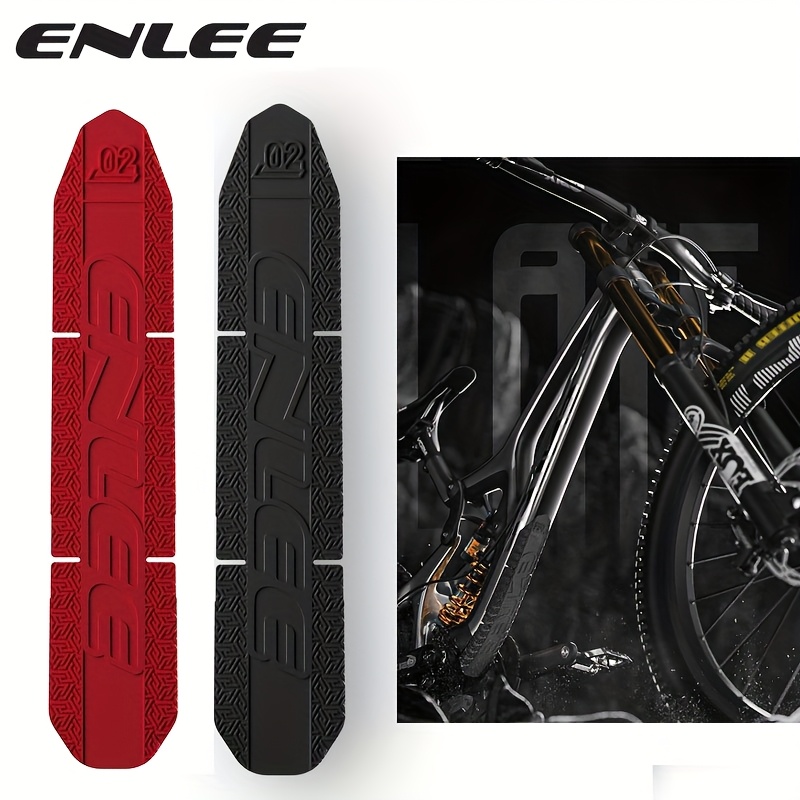 Protection Chaîne Vélo PVC Revêtement Carbone Autocollants Protection Cadre Vélo BUKYCAT Autocollant Anti-rayures Vélo