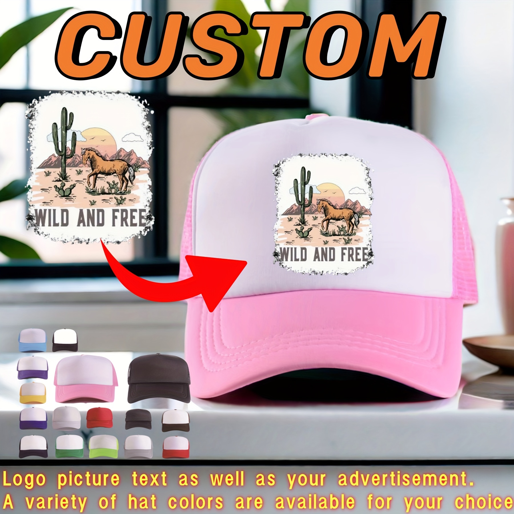 

Flexisize, Customizable Cap - , Personalized Or - Hat For