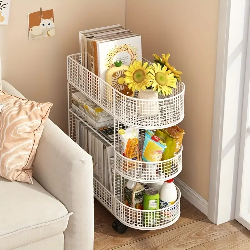 3 tier metal bookshelf with rolling casters space saving under desk storage organizer for books filing bins decor durable metal shelves easy assembly no tools needed for home office organization bookshelf furniture utility racks Product details 3