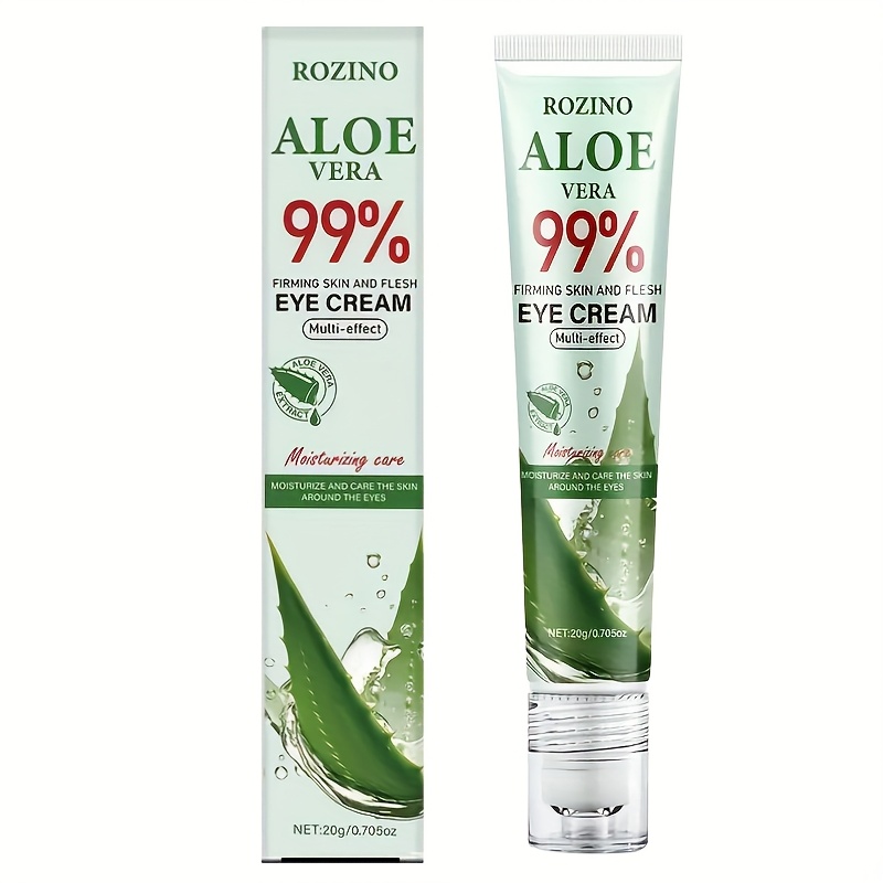 Image of Rozino Eye Cream With Aloe Vera & Retinol - Dark Circle &, Anti- Gel Suitable For Skin Types, &, Under-eye Wrinkle