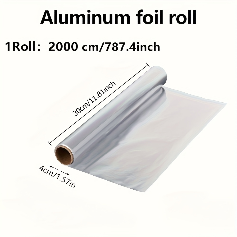 TEMU Halloween Specials, Asy To Use -thickened, Oven Aluminum Foil, Baking Aluminum Foil, Barbecue Oil Paper, Aluminum Foil, No Electricity Needed,