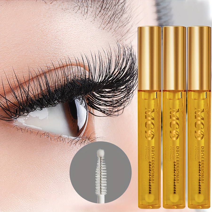 3pcs mcd eyelash eyebrow serum set natural volumizing curling formula for lashes brows eye cosmetics gel mascara cream details 0