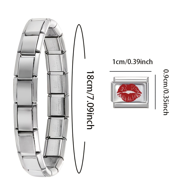 2pcs Special Additions Bracelet Set, Red Theme