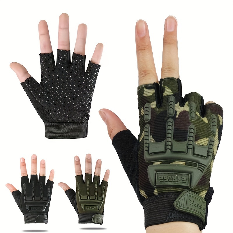 Fingerless Gloves Kids - Temu