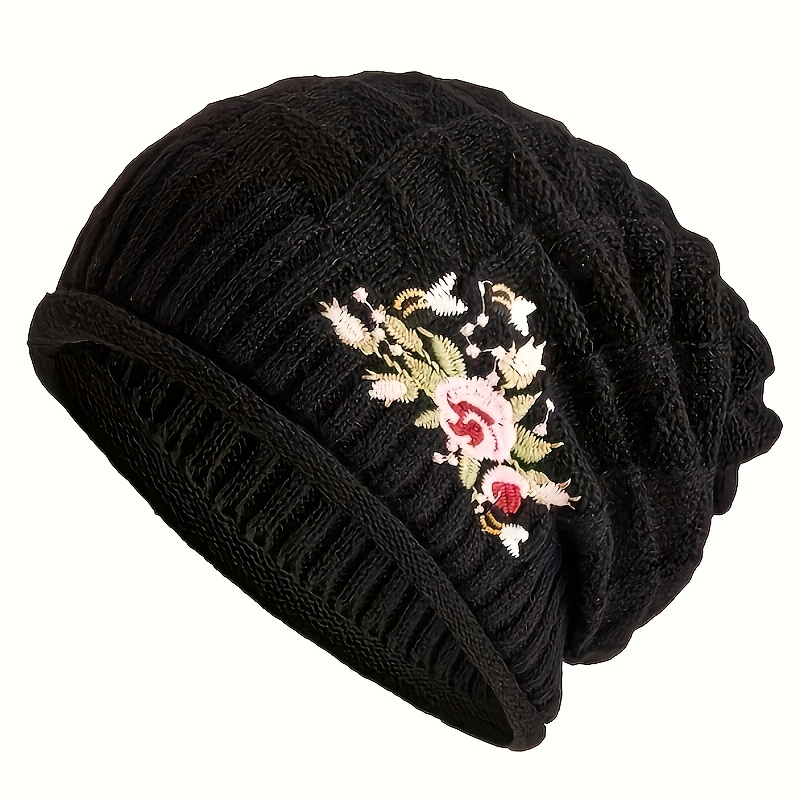 fashionable floral embroidery classic hat an elegant womens  display picture 1