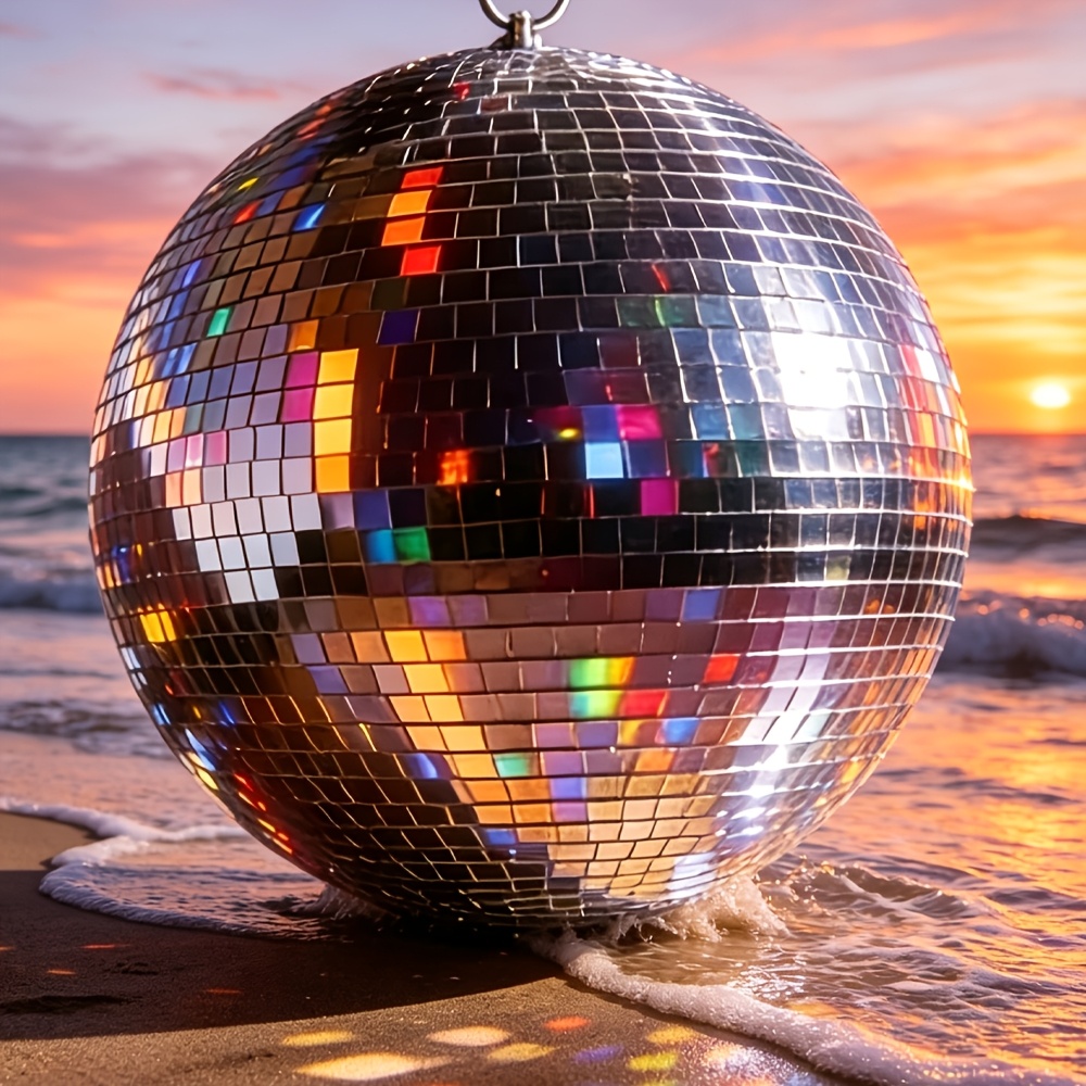 disco ball silvery vintage   style suitable for home decor   for parties     bars weddings   and christmas decorations