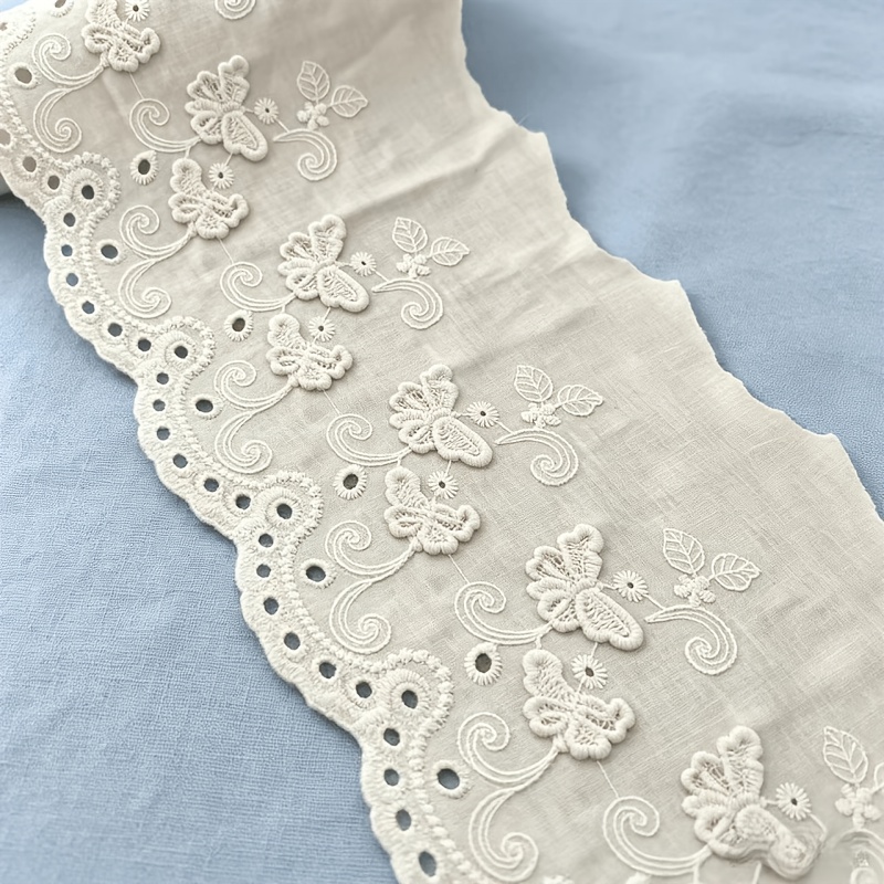 TEMU 1 Size Hollow Three-dimensional Lace Width 16cm Sewing Accessories Decoration