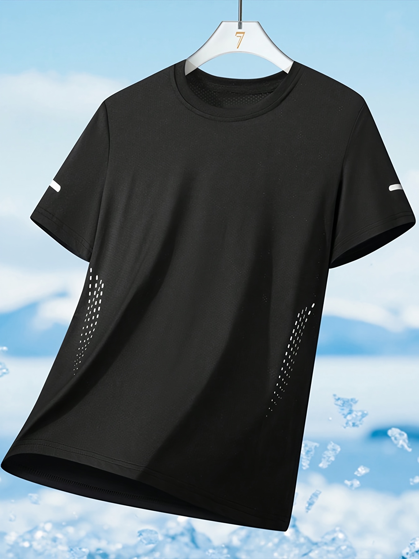 damen sommer-oberteil mit kurzen ärmeln, schnelltrocknend, atmungsaktiv bequem,   für sport, outdoor, reisen, freizeit, workouts  