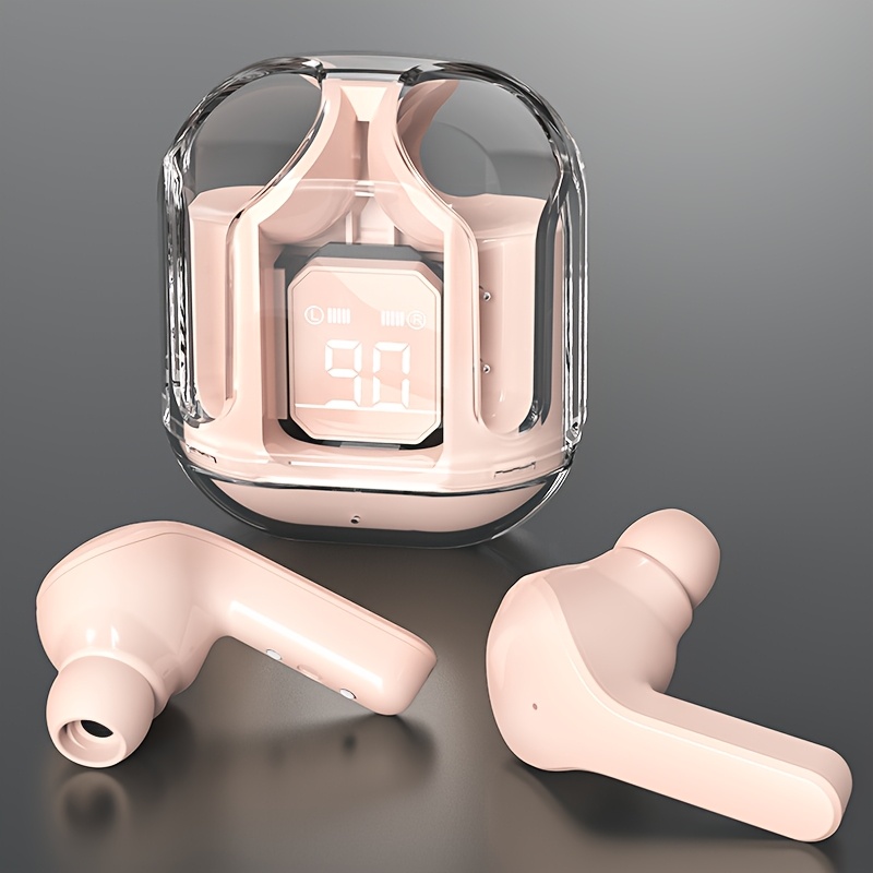 In-ear wireless sports earphones, stylish and cool, lightweight and easy to carry, low latency high-quality HiFi sound quality with power indicator light display, ideal choice for gaming/sports/outdoor/leisure/sleeping headphones, trustworthy!