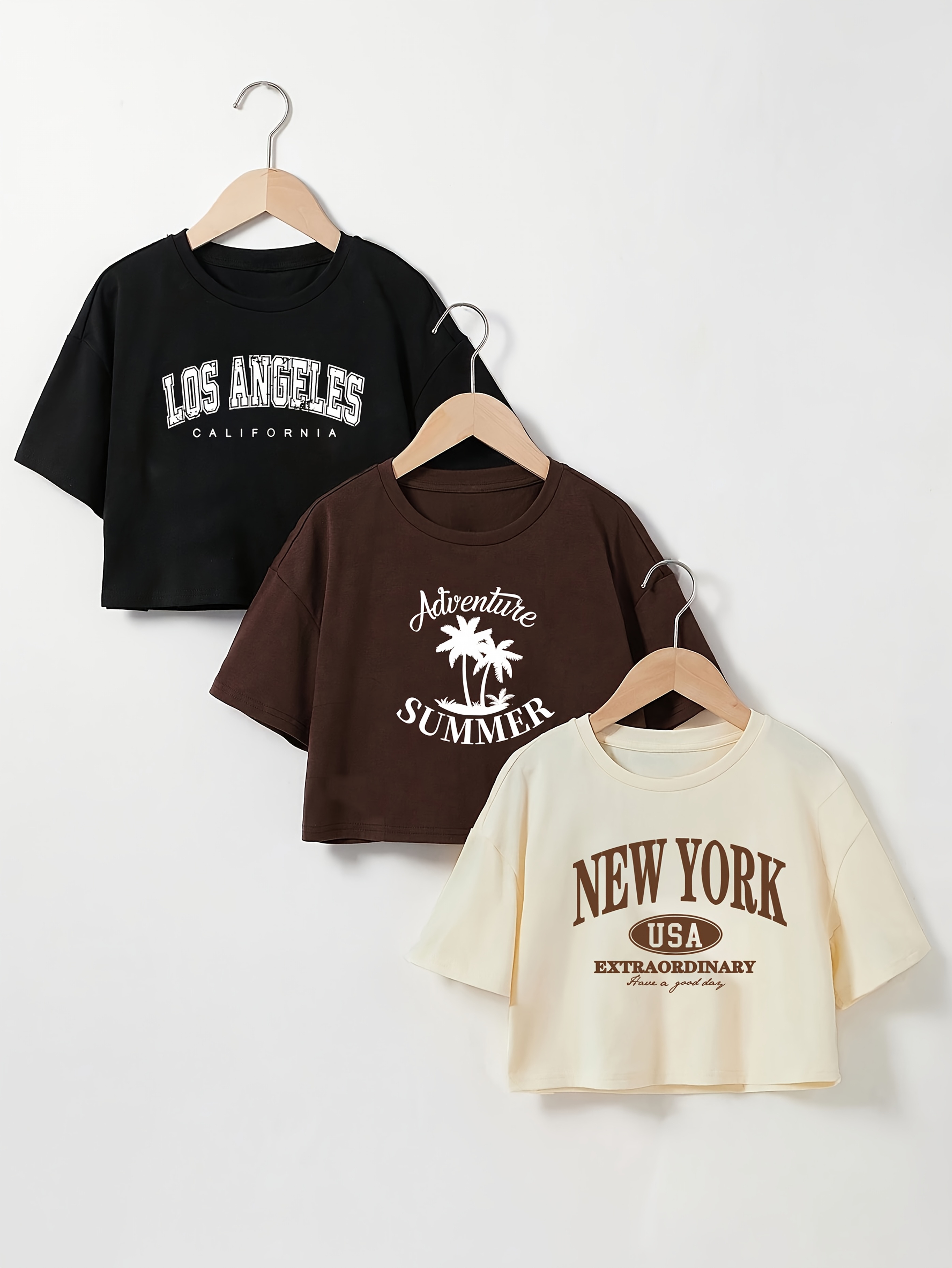 piezas camisetas casuales verano mujer manga corta cuello Temu