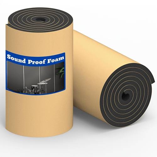 60kg high density self sound absorbing automotive soundproofing foam muffler car sound insulation insulation with high density acoustic foam panel studio foam black soundproof wall absorbing soundproofing foam