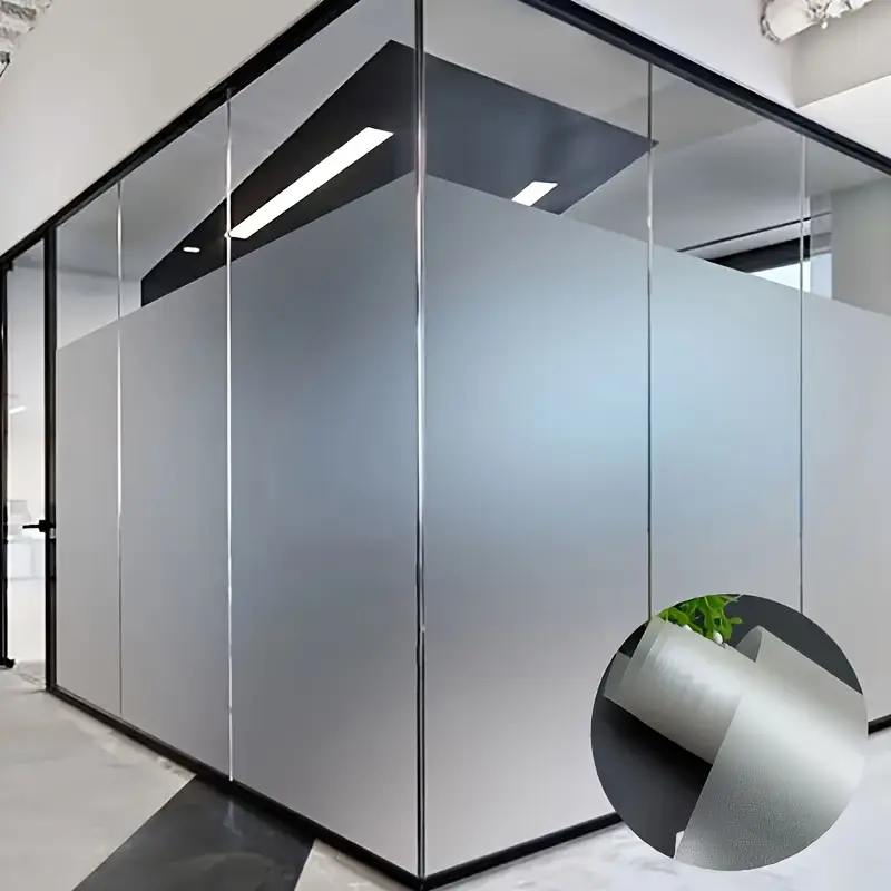 fensterfolie mattierte glasfolie dekoration abnehmbare
