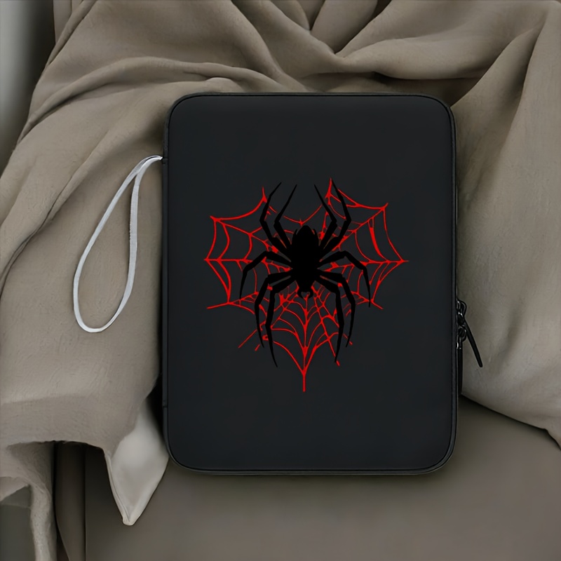 TEMU 1 para Tablet con Diseño de Compatible con iPad y Tablets de 12.9 Pulgadas, con Bolsillo de Almacenamiento Incorporado, Cubierta de PU, Bolsa