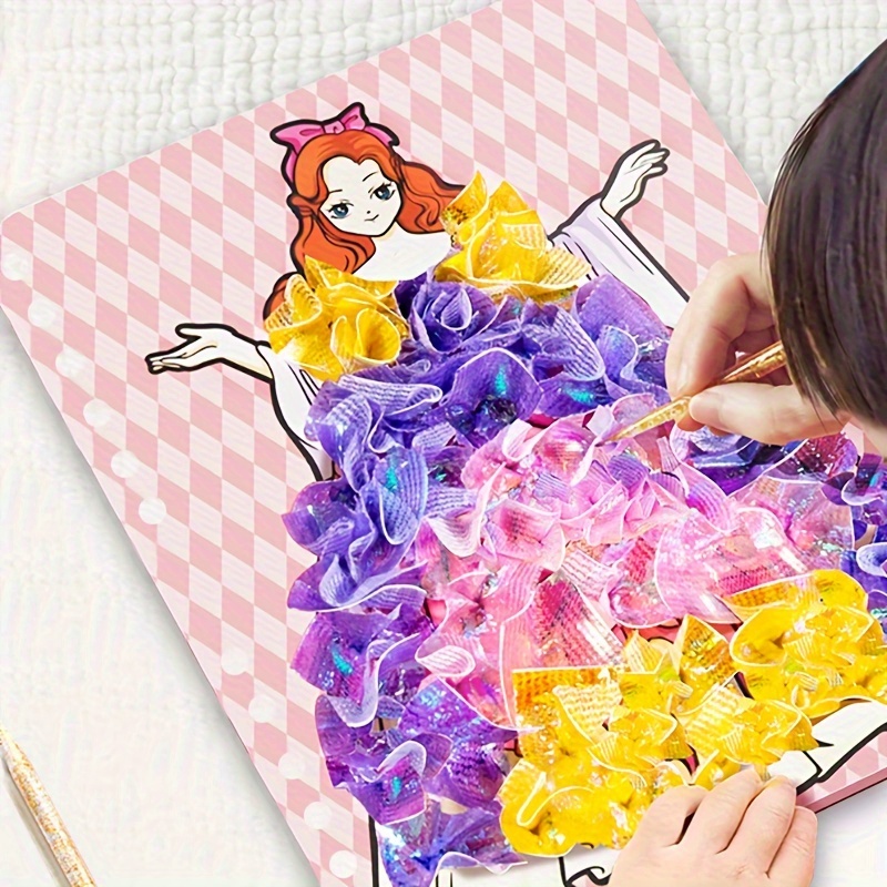 

Princess Fairy Poking Painting Kit, Dress Up Painting For Little Girls, Princesses Fairies Paint Craft, Activity Book For Girls, Birthday Gift For Kids Halloween Thanksgiving Christmas Gift