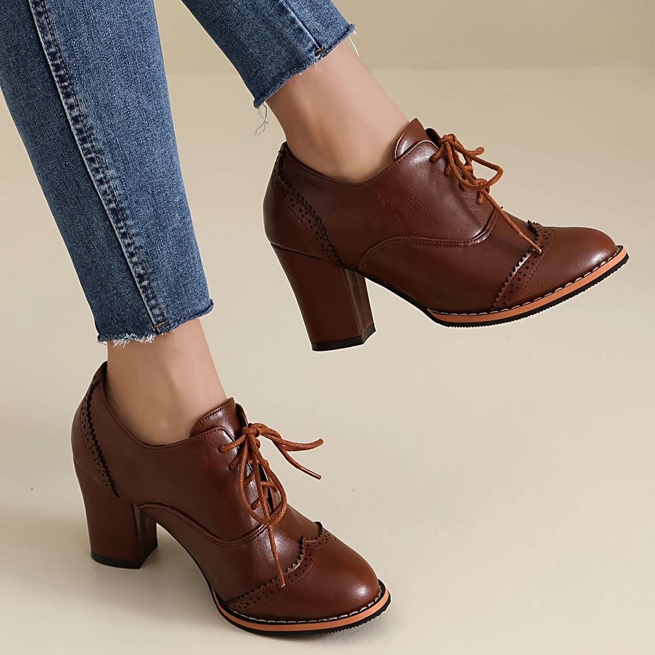 zapatos estilo vintage mujer punta redonda Temu Guatemala