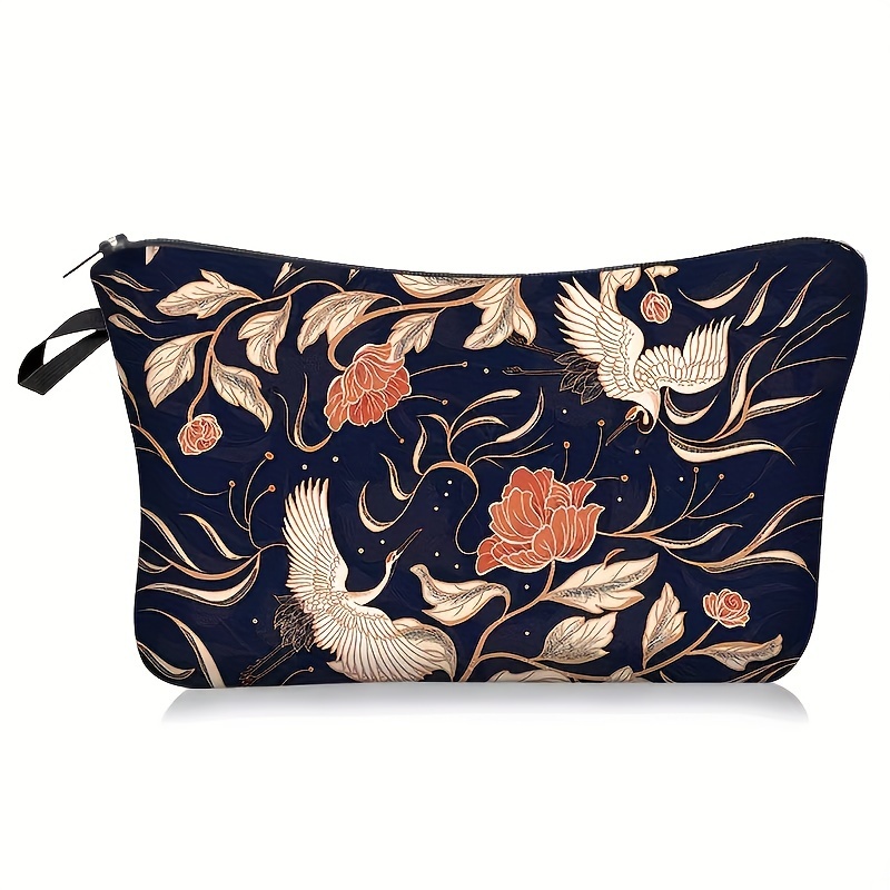 

New Classical Style Makeup Bag, Portable Travel Storage Wash Bag, Lazy Going Out Carry On Travel Bag