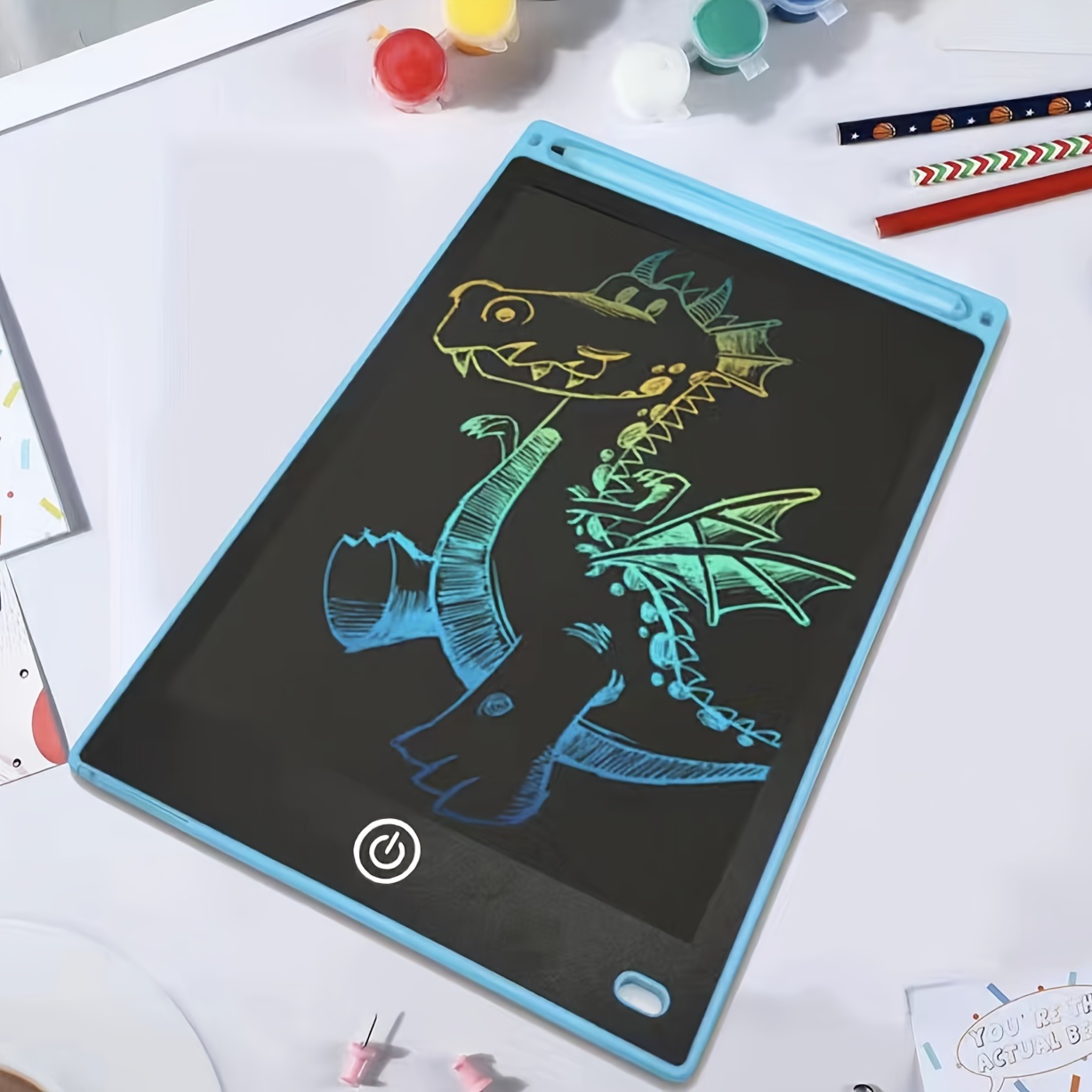 Large LCD Handwriting Board for Kids - Colorful Drawing Tablet