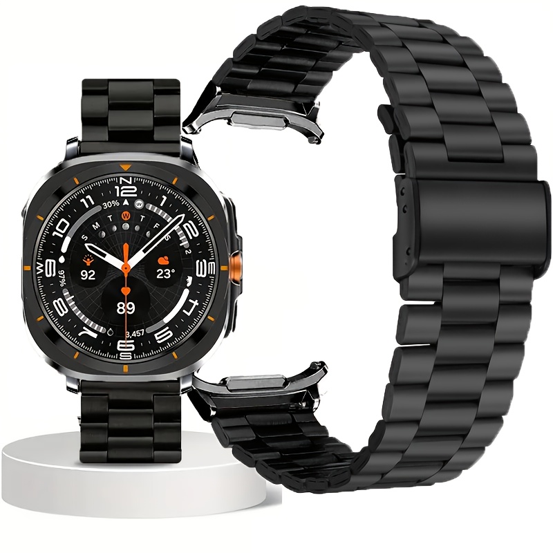 Image of Band For Galaxy Watch Ultra 47mm(2024/2025), Metal Bands Compatible With For For Galaxy Watch Ultra 47mm For Men&women Stainless Steel Metal