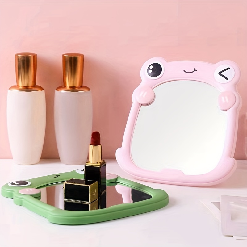 復古公主化粧鏡鏡台卓上鏡卓上寮学生高清美化粧鏡両面鏡