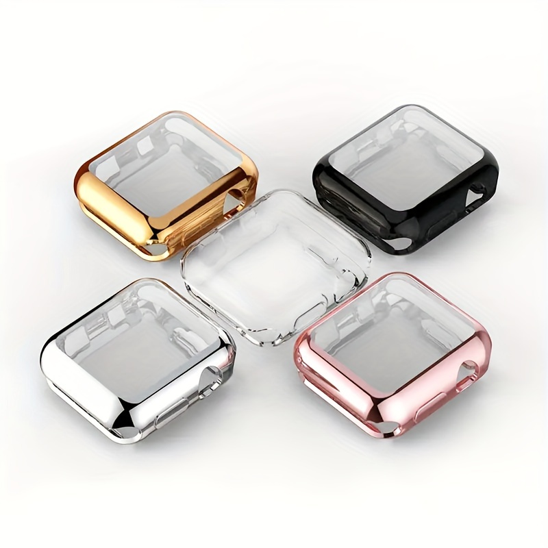 

Protective Case For Iwatch Series 8 7 41mm 45mm Tpu Cover Bumper Full Screen Protection Iwatch Ultra 42mm 38 40mm 41mm