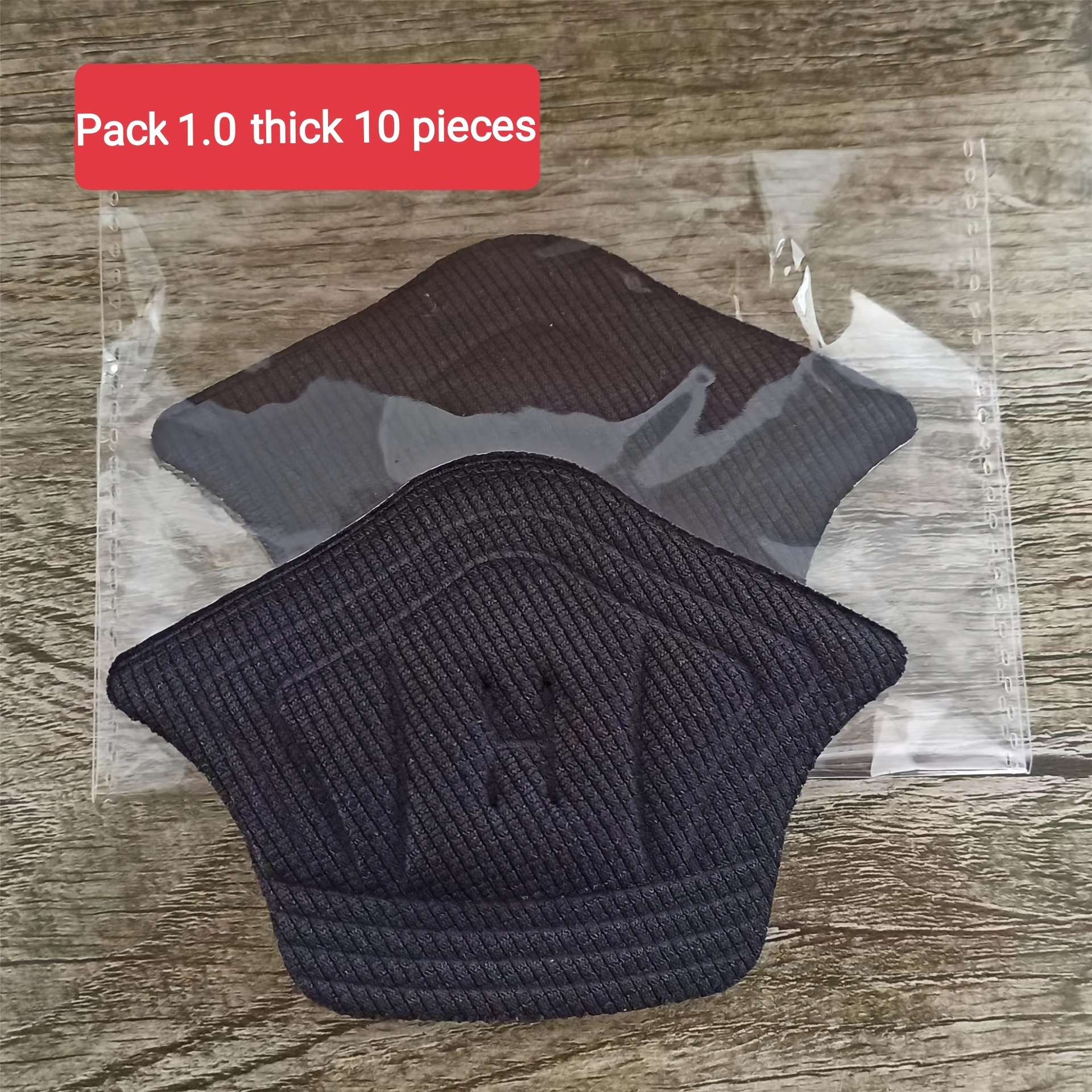 Image of 10 Adjustable Self-adhesive Athletic Shoe Heel Pads - Durable, Slip-resistant, Comfortable Footbeds For Support ( In 0.5 Cm/0.2 Inches And 1 Cm/0.4 Inches)