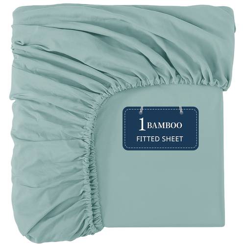 bamboo viscose fitted sheet childrens room 2000 16 deep pocket cooling sheets for hot sleeper y soft breathable kids sheet pillowcase sets