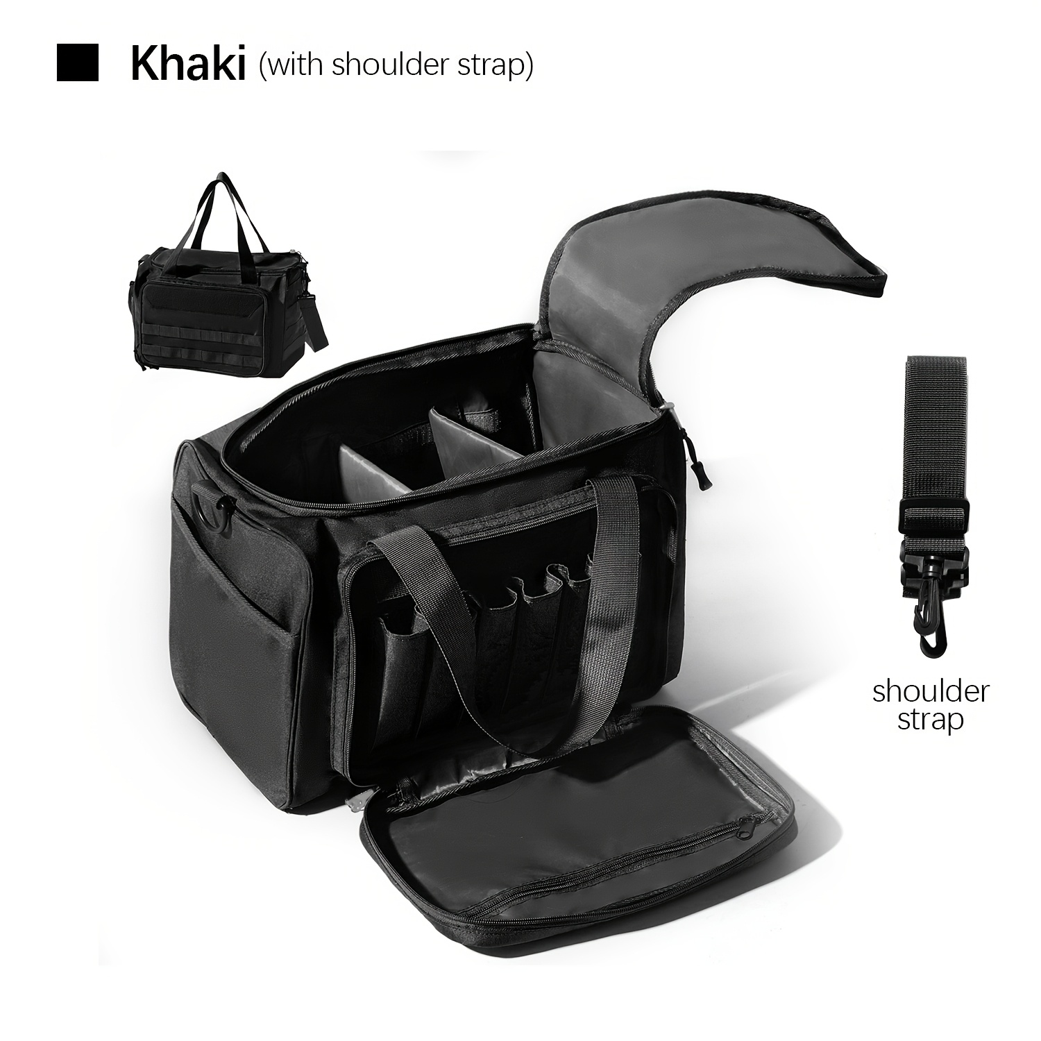 Men's Shoulder Bag With A 20l Capacity, Designed For , Featuring Multiple Pockets For Travel, And Suitable For Use