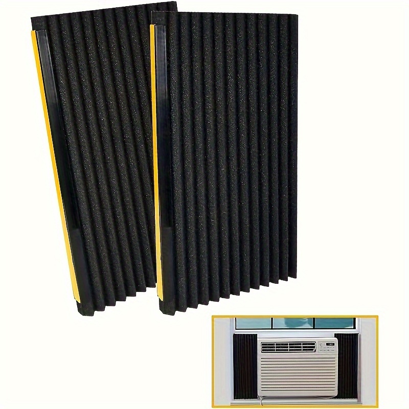 

Polyester Insulation Foam Panels - 2 Pack, Anti-vibration Noise Absorbing Air Conditioner Side Insulating Panels