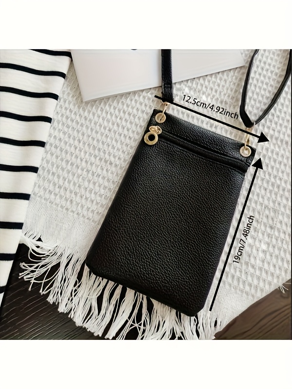 Crossbody Phone Bag For Women, Simple Versatile Mini Messenger_voghion.com