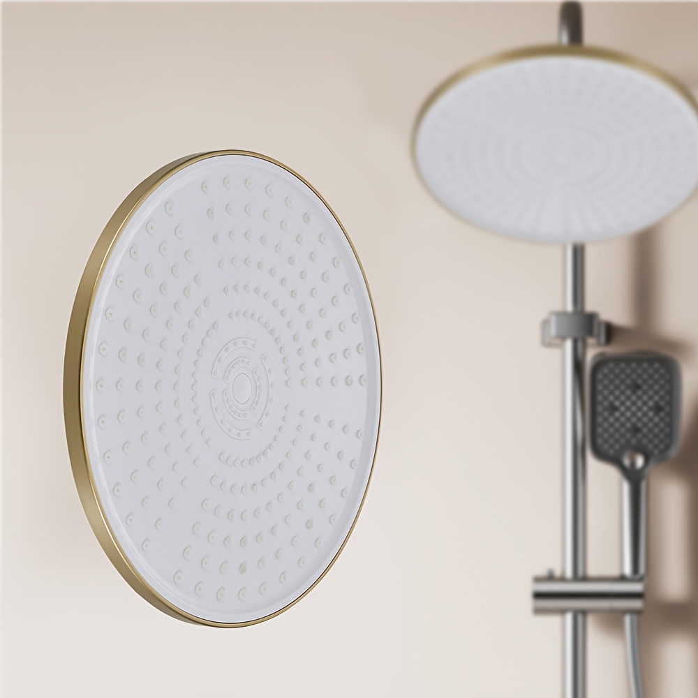 Premium 9-Inch Circular Shower Head, High-Pressure Rain Shower