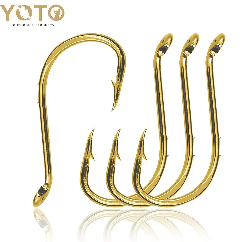 double barbed fishing hooks Funien 100pcs Double-barbed Hook Fishhook for Saltwater Freshwater High Carbon Steel Sports & Outdoors Use the hook carefully to avoid scratching your hands. Dr.Fish 100pcs Baitholder Fishing Hooks