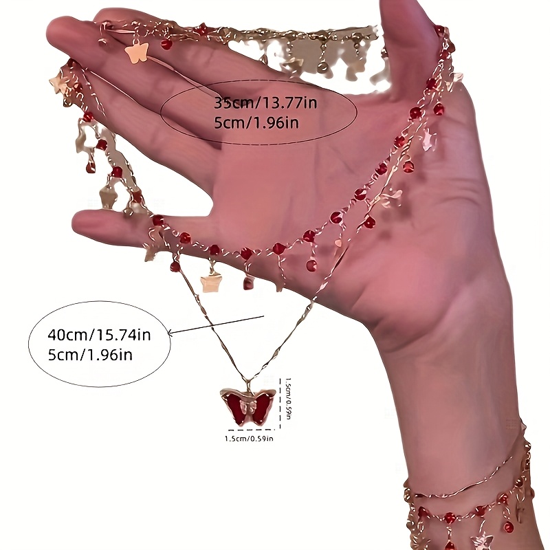 Butterfly Charm Bracelet Alloy Daily Wear