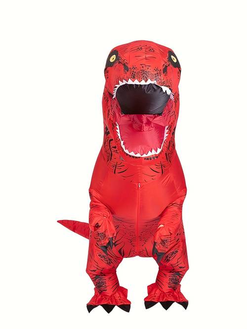 halloween carnival party costume t rex inflatable suit adult version full body costume for parties inflatable suit no measurement required