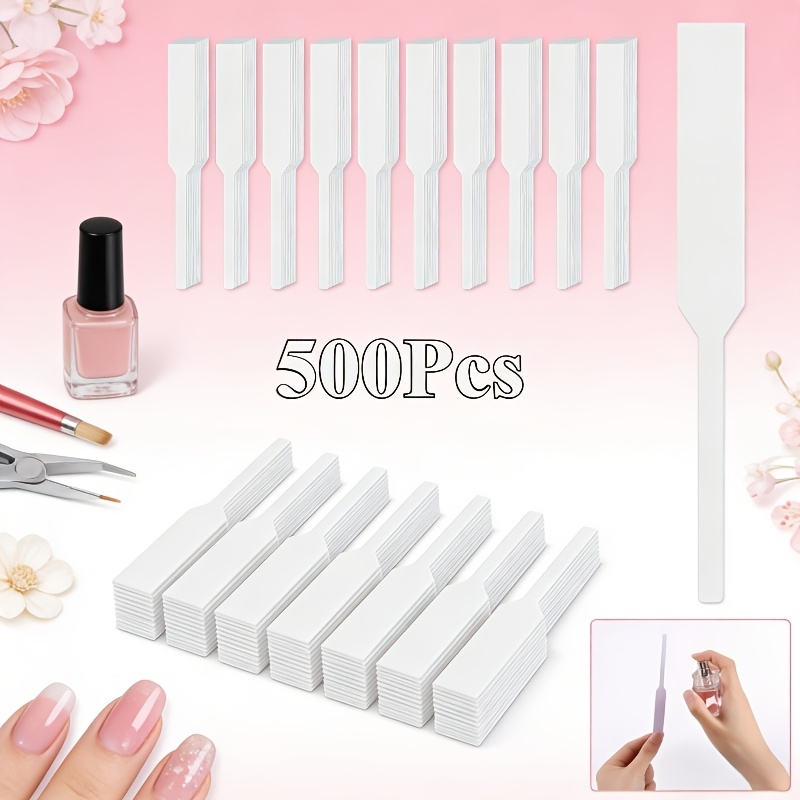 500pcs Of Perfume Test Strips, Ph Test Strips, Detection Cards, Essential Oil Absorbent Paper, And Test Strips