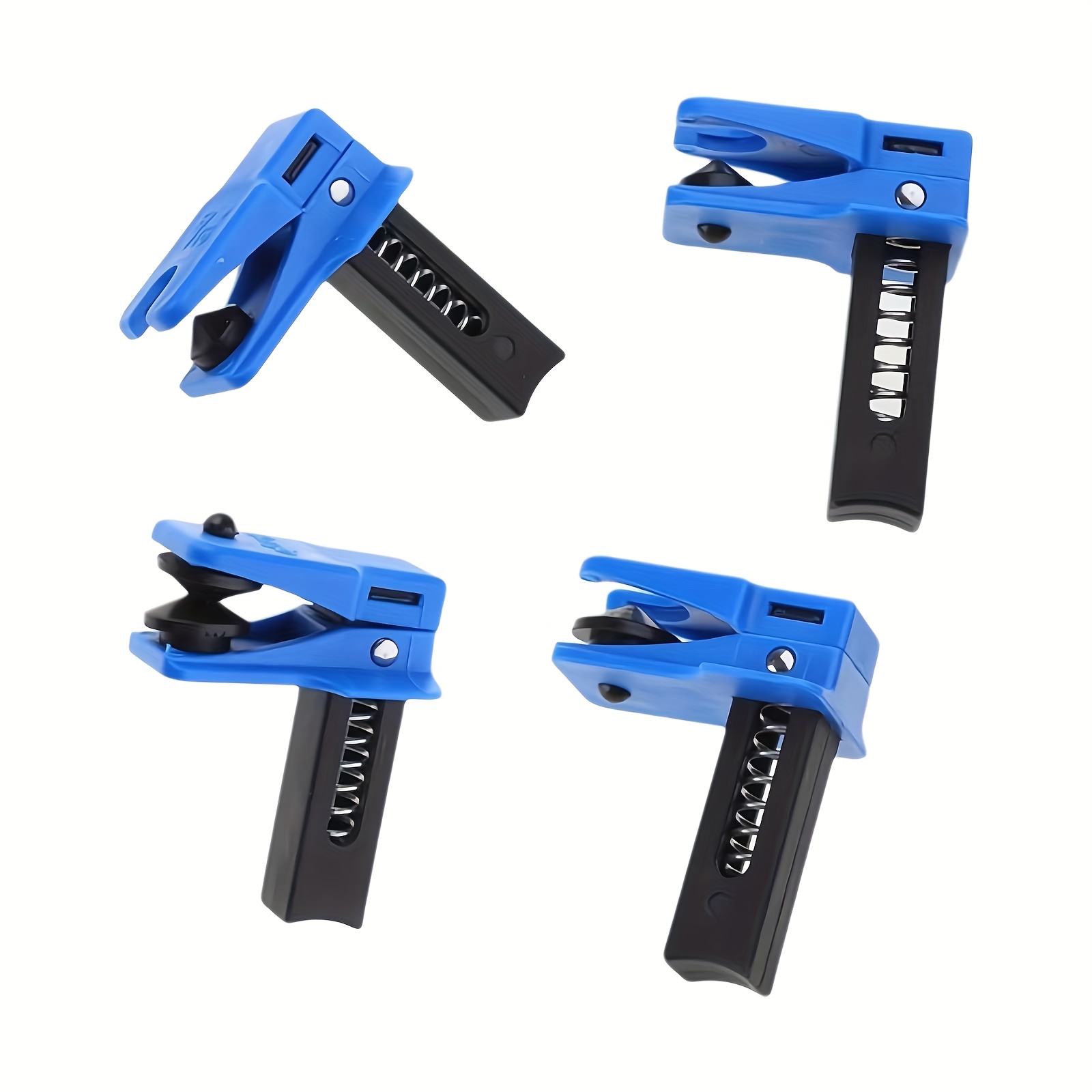 [automobile Brake Oil Pipe Plug] 4-pack Universal Car Pipe Clamp Stopper Kit - Car Brake Oil Pipe Plug Nozzle Oil Clamp Tool - Prevent Oil Leakage Auto Parts