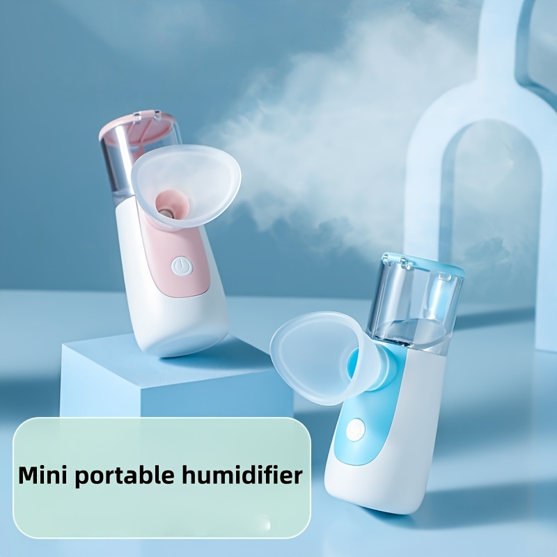 1pc portable mini humidifier aromatherapy diffuser with   water tank rechargeable     design for   bedside compact humidifier for s room gift low voltage Product details 2
