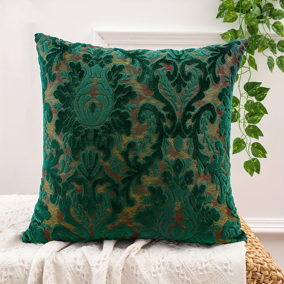 Plant throw pillow best sale